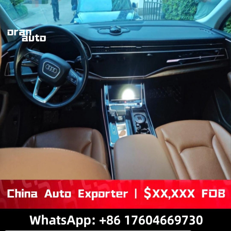 Audi Q7 luxury interior dashboard