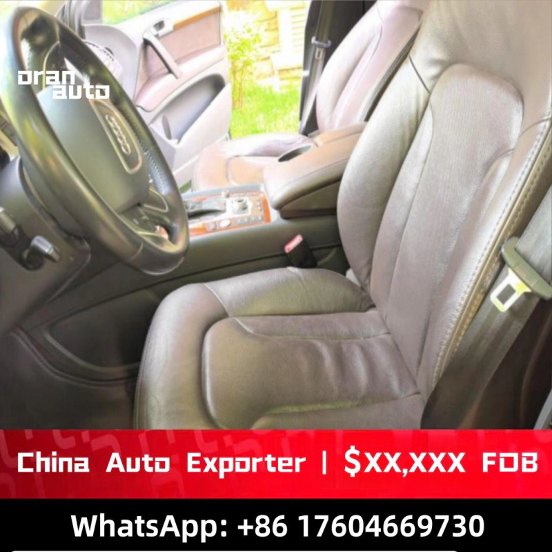 Audi Q7 interior seating and dashboard